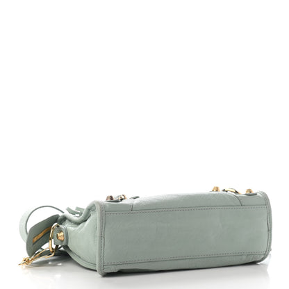 Balenciaga Agneau Giant 12 Gold Hardware Mini City Vert Jade 4 of 9