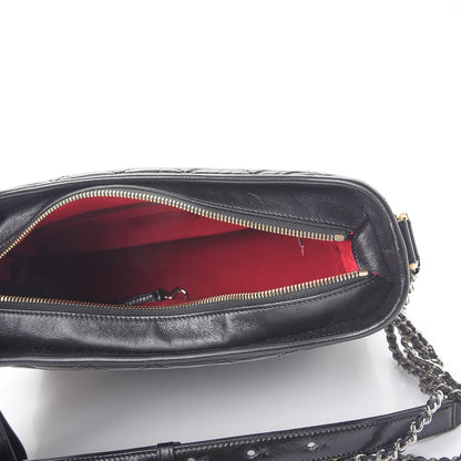 Chanel Aged Calfskin Quilted Medium Gabrielle Hobo Black 6 of 9