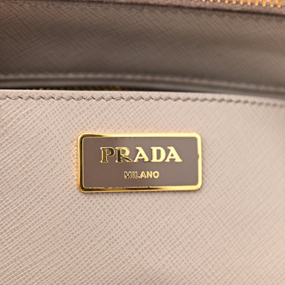 Prada Saffiano Large Galleria Double Zip Tote Argilla 6 of 7