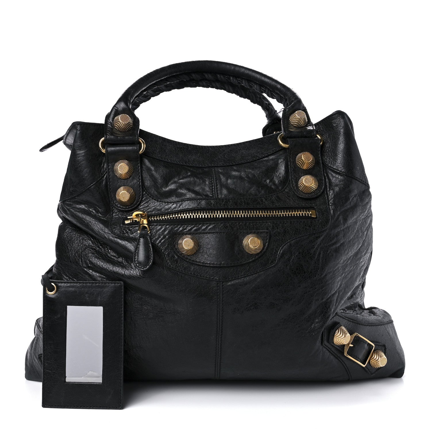 Balenciaga Agneau Giant 21 Gold Hardware Brief Black 1 of 8