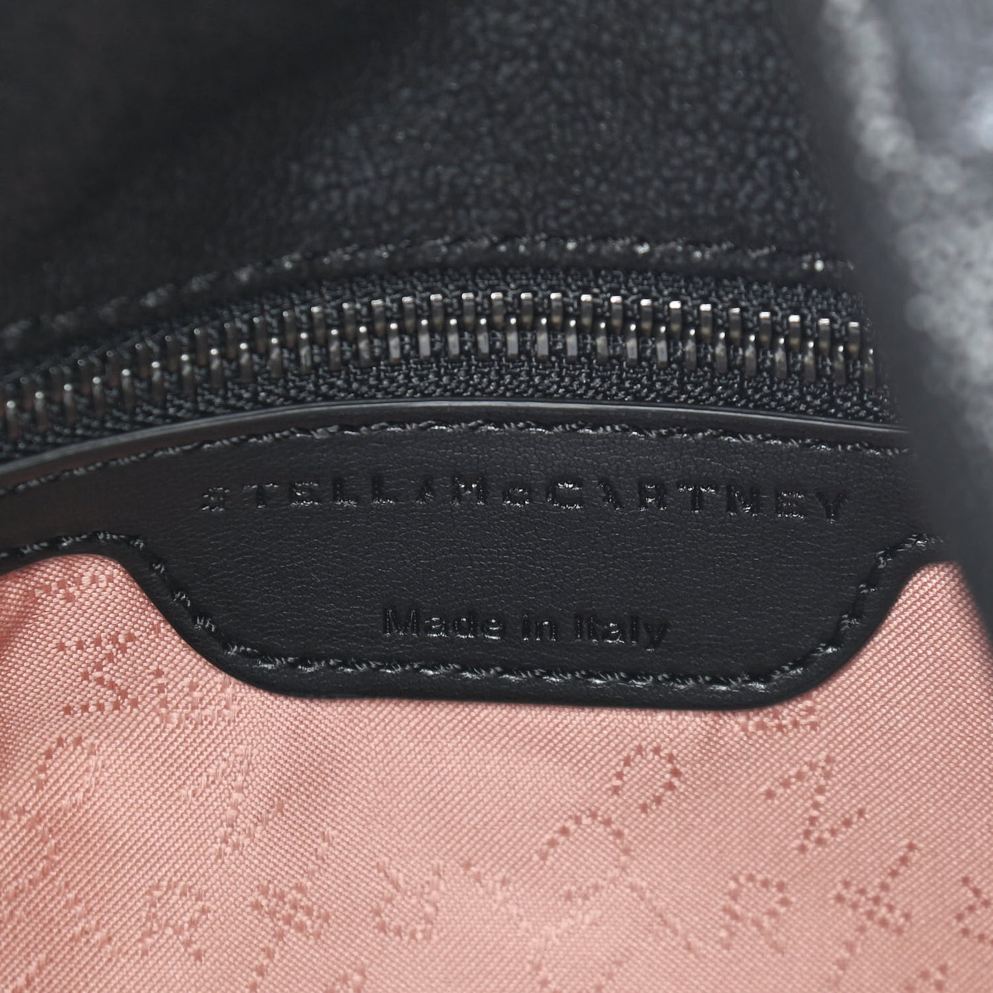 Shaggy Deer Falabella Fold Over Tote Black