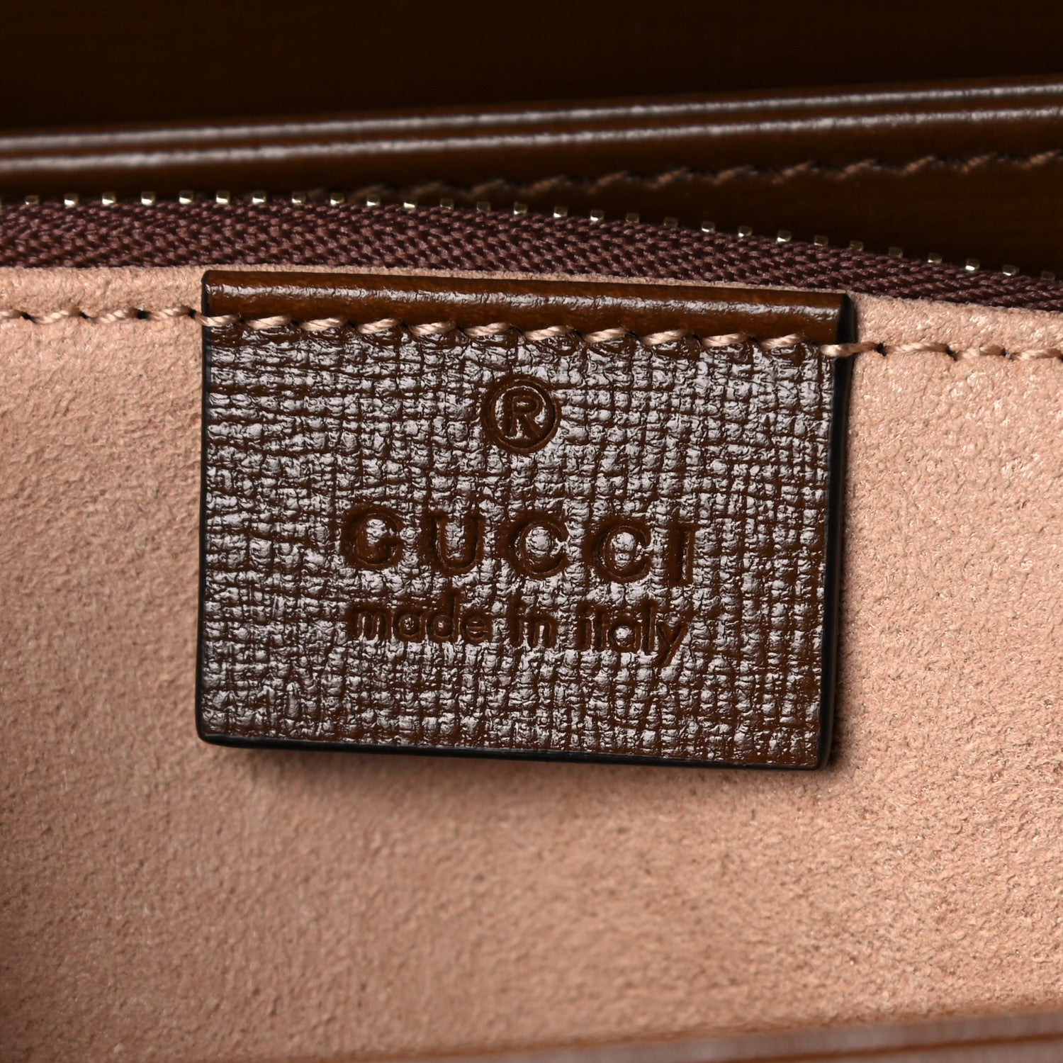 Gucci GG Supreme Monogram Horsebit 1955 Shoulder Bag Beige Brown Sugar 6 of 9
