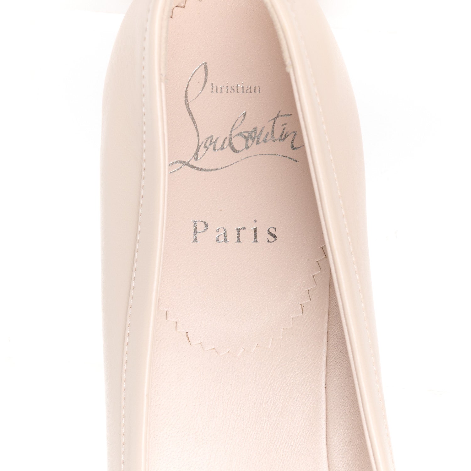 Christian Louboutin Nappa MamaFlirt 30mm Bow Pumps 39 Leche 7 of 9