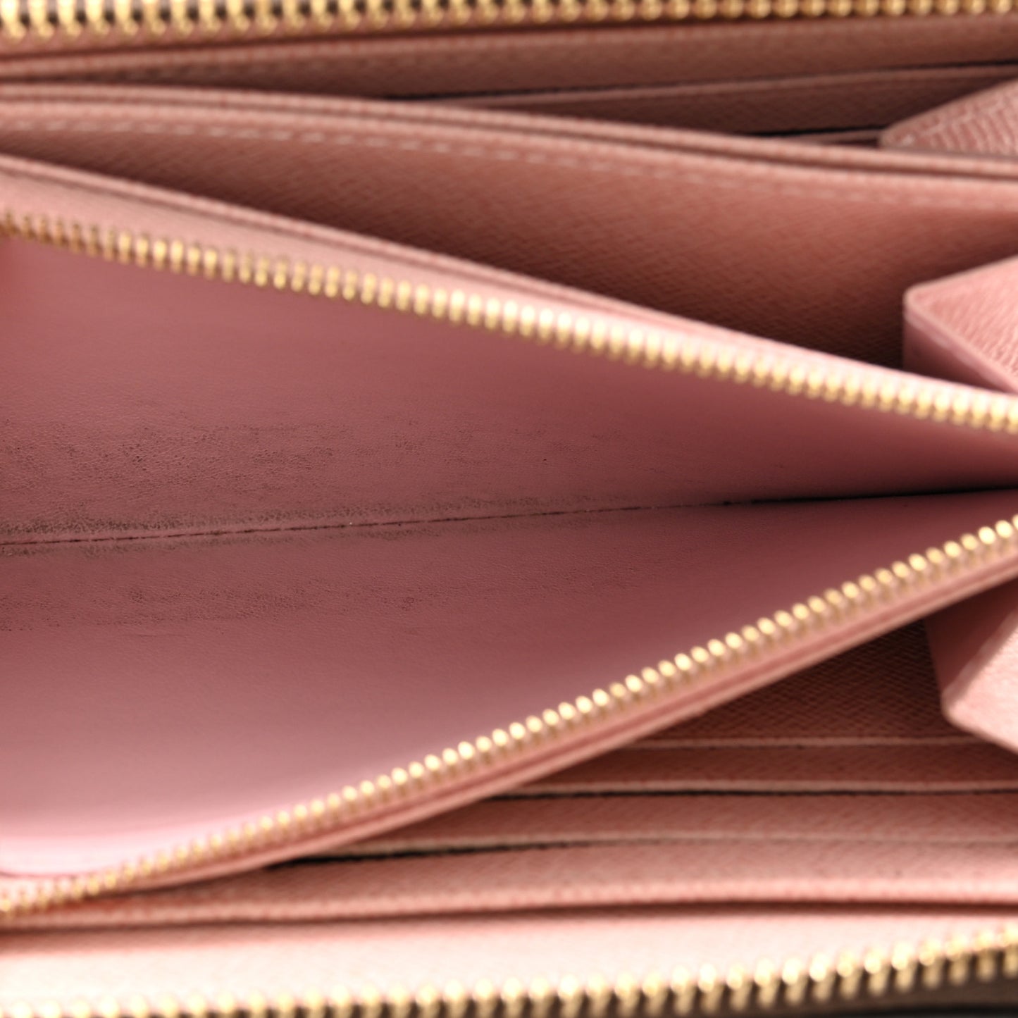 Monogram Zippy Wallet Rose Ballerine