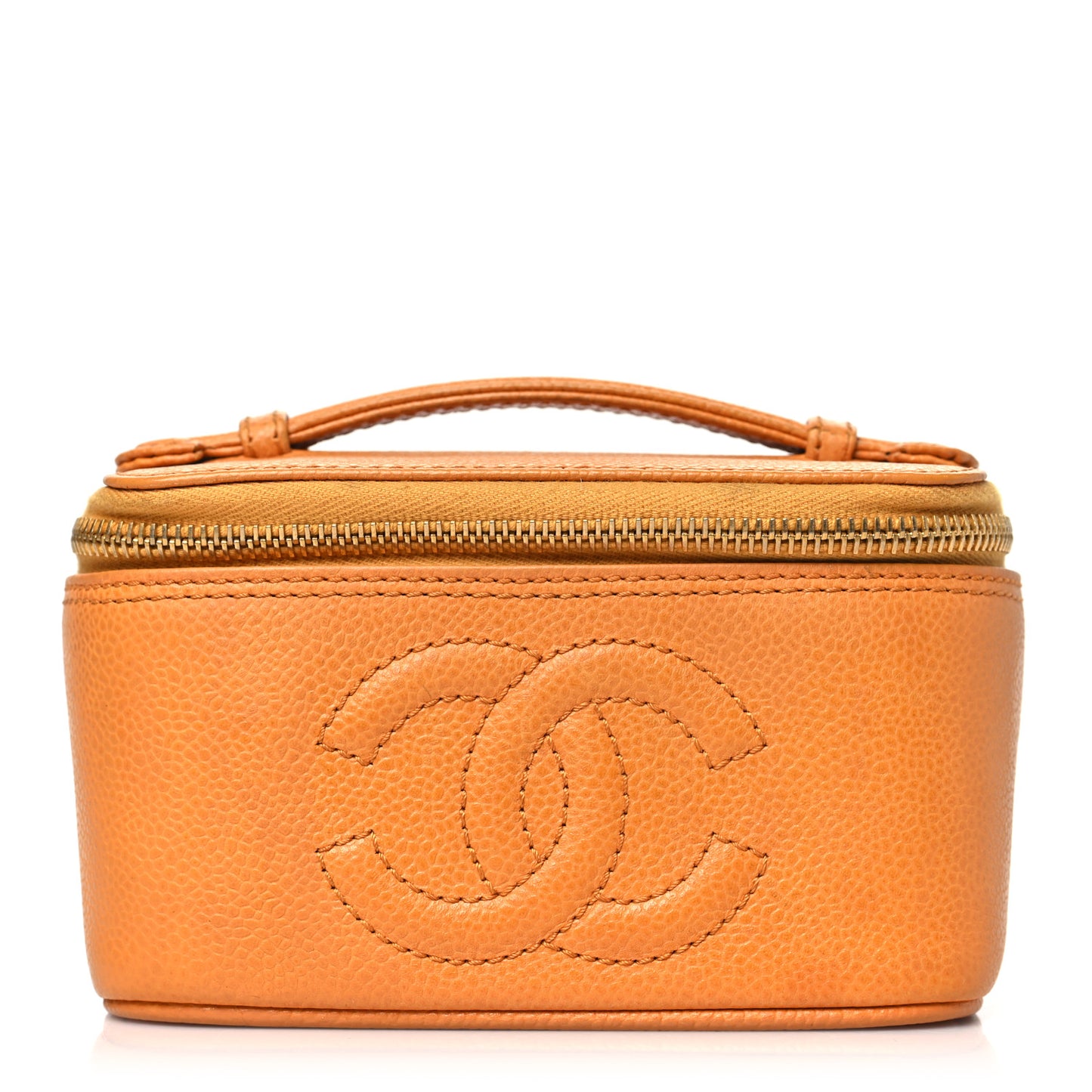Caviar Vanity Cosmetic Case Orange