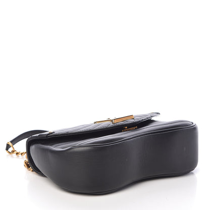 Louis Vuitton Calfskin New Wave Chain MM Black 5 of 11