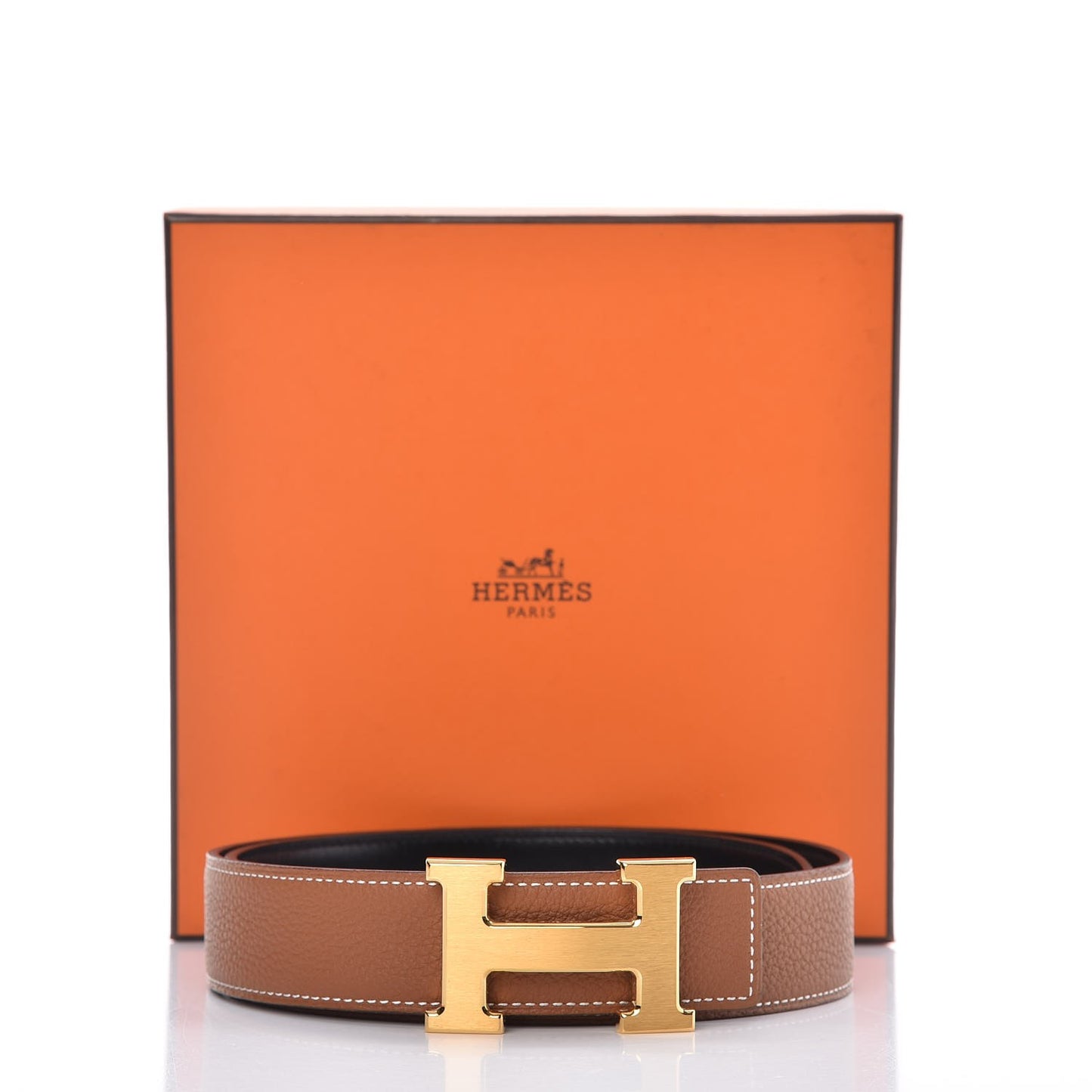 Box Togo 32mm H Belt 75 Black Gold