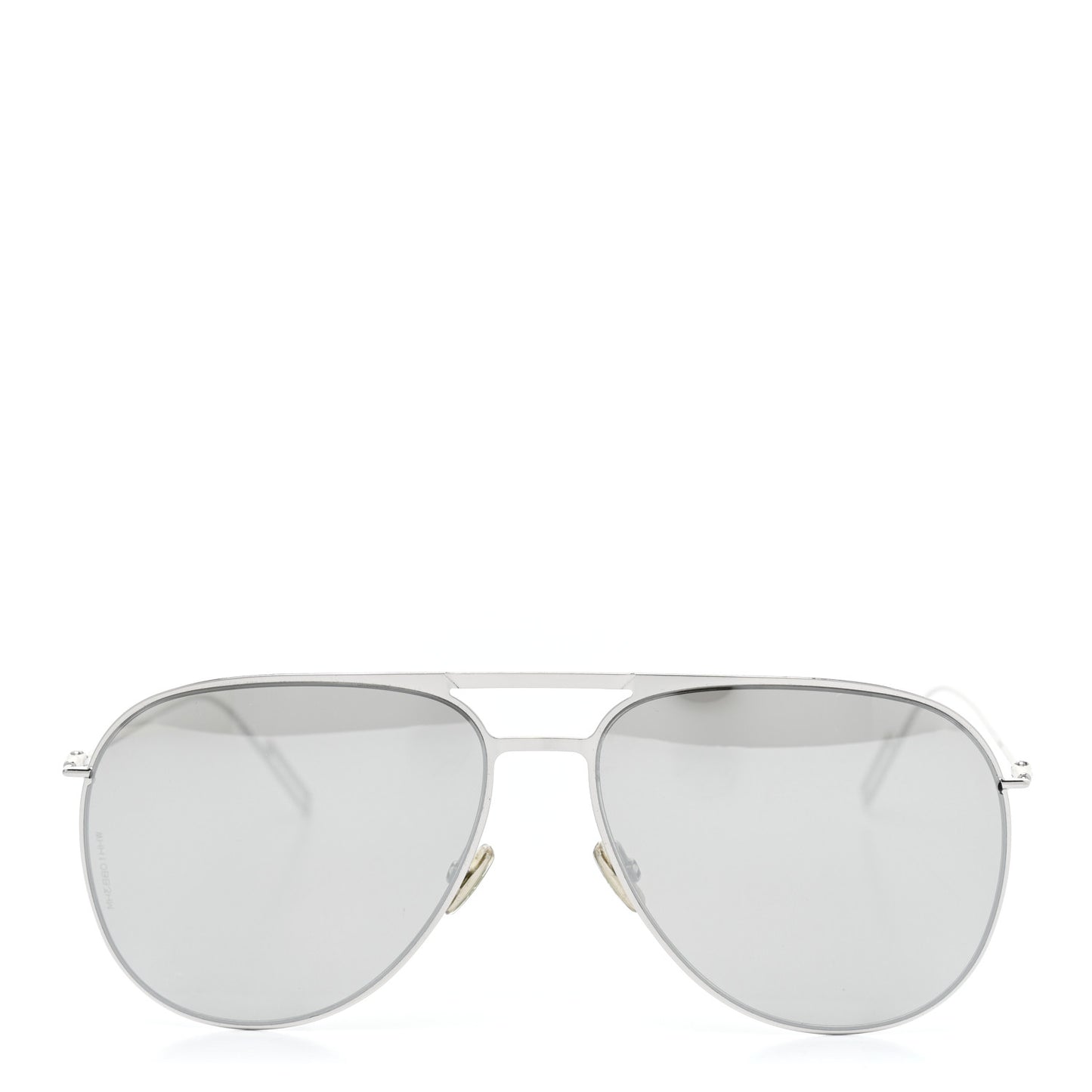 Homme Mens Aviator Sunglasses Silver