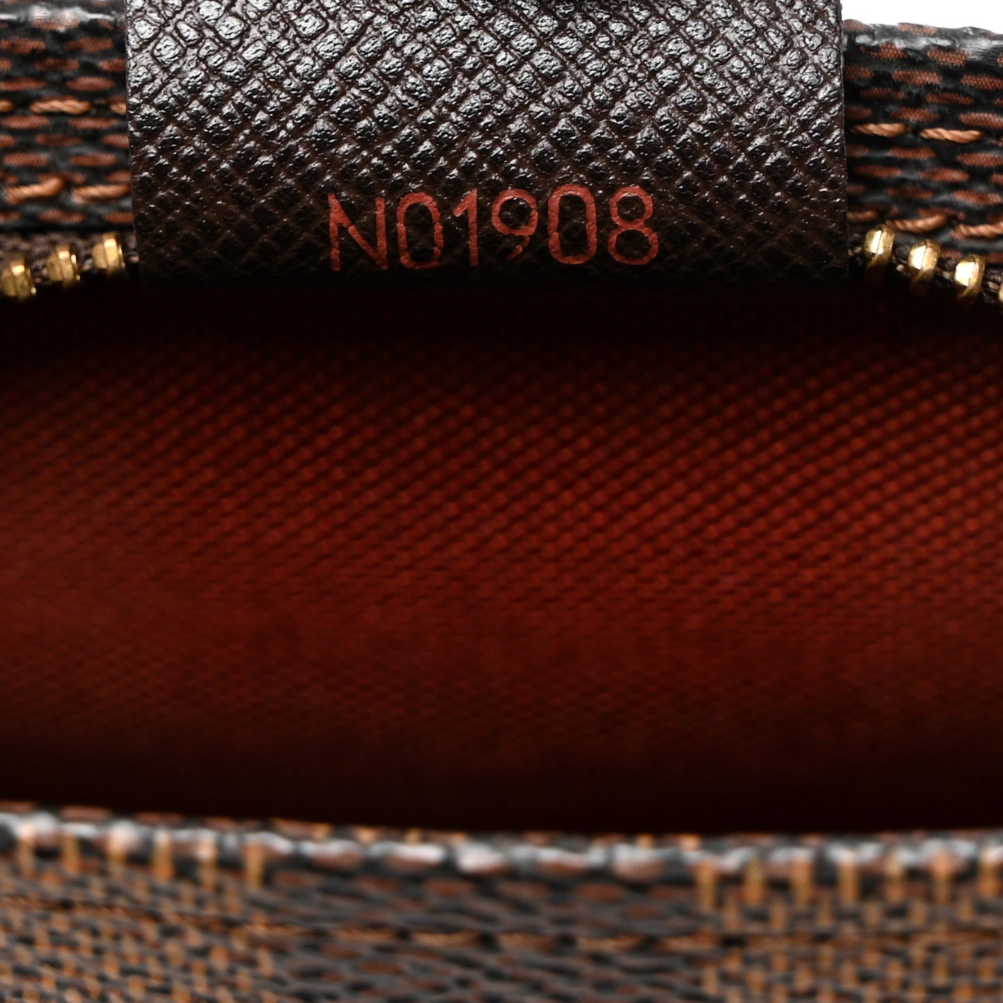 Damier Ebene Trousse Make Up Bag Pochette