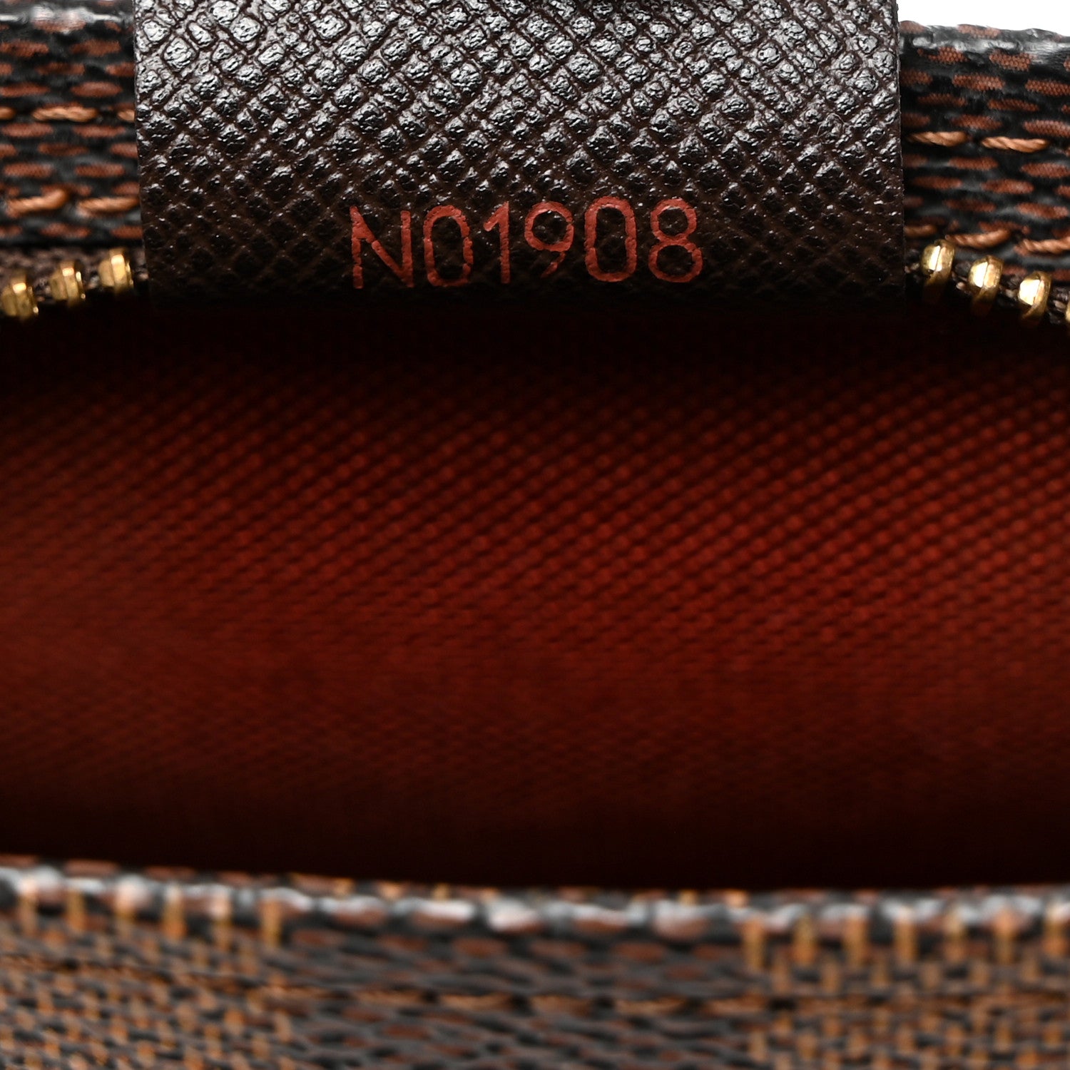 Louis Vuitton Damier Ebene Trousse Make Up Bag Pochette 7 of 7