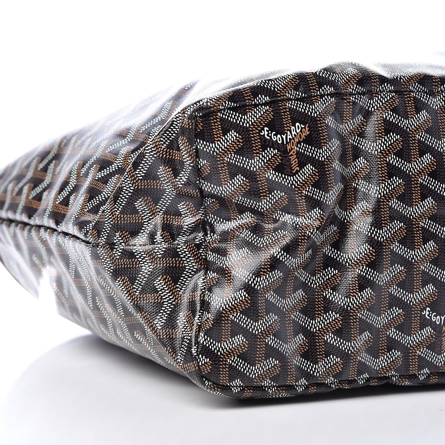 Goyard Goyardine Saint Louis PM Black Gold 5 of 10