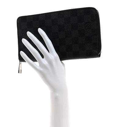 Louis Vuitton Damier Graphite Zippy Organizer Wallet 2 of 7