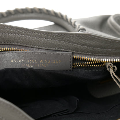 Balenciaga Chevre Gold Metallic Edge Hardware S City Gris Acier 6 of 9