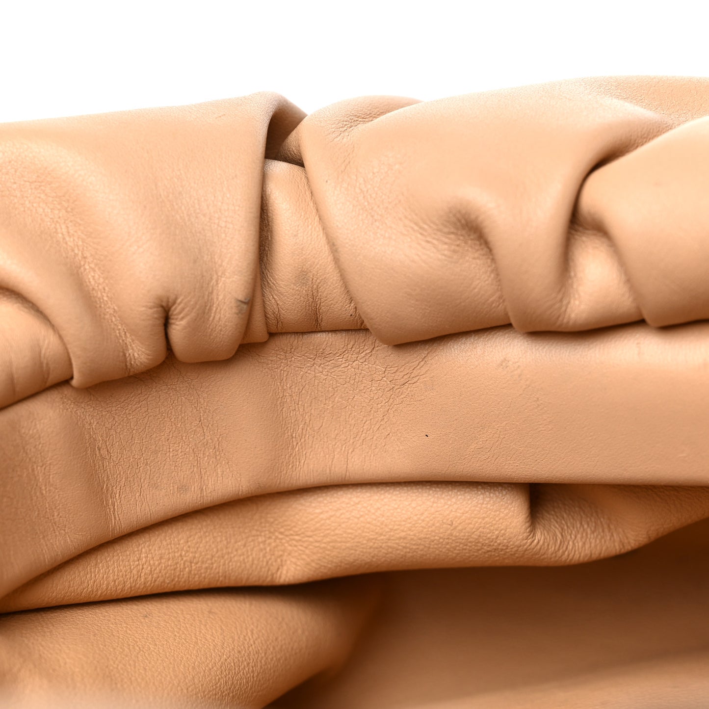 Calfskin The Pouch Chain Almond