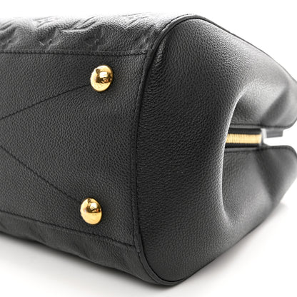 Louis Vuitton Empreinte Montaigne MM Black 9 of 10