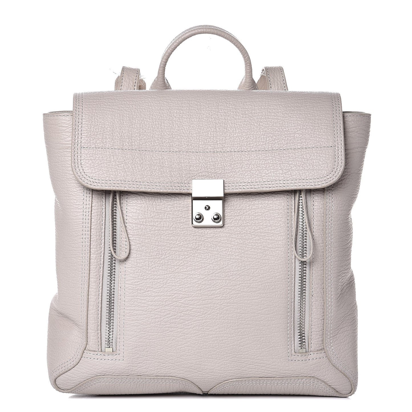 3.1 Textured Calfskin Pashli Backpack Feather