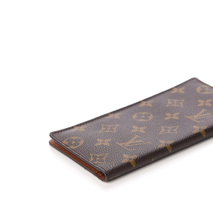 Louis Vuitton Monogram Porte Valeurs Checkbook Wallet 5 of 8