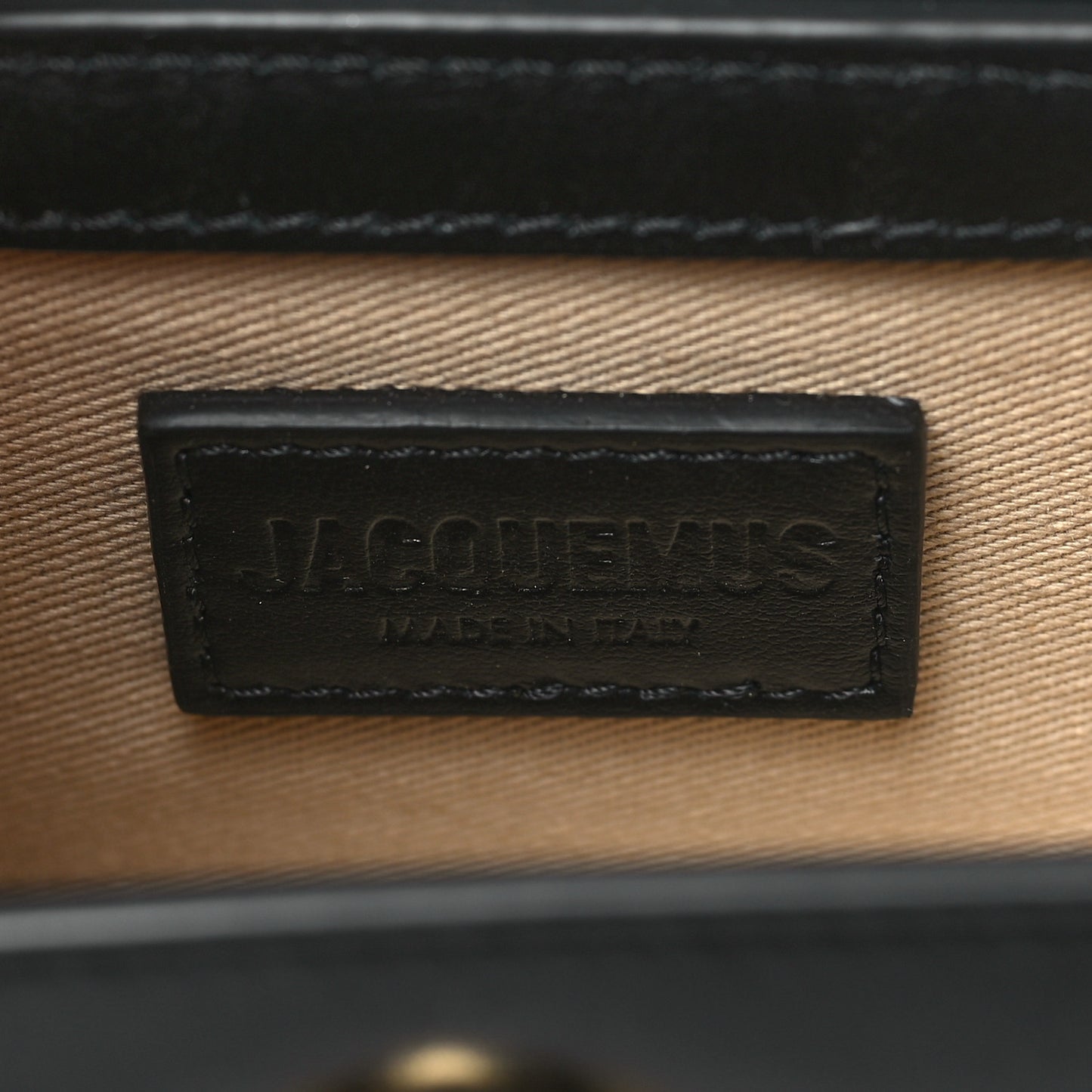 Smooth Calfskin Le Chiquito Black