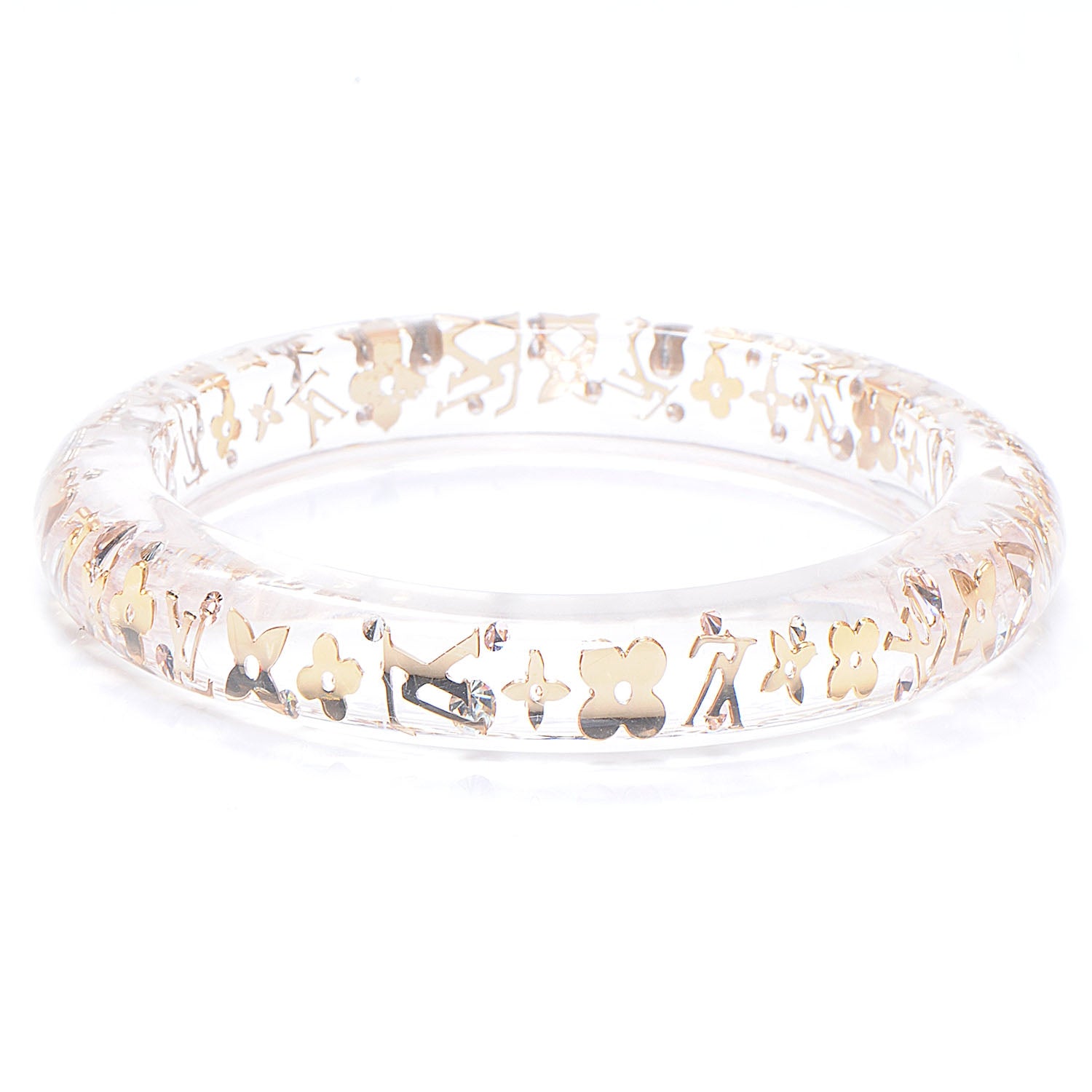 Louis Vuitton Inclusion Bracelet PM Size Small Transparent 1 of 4