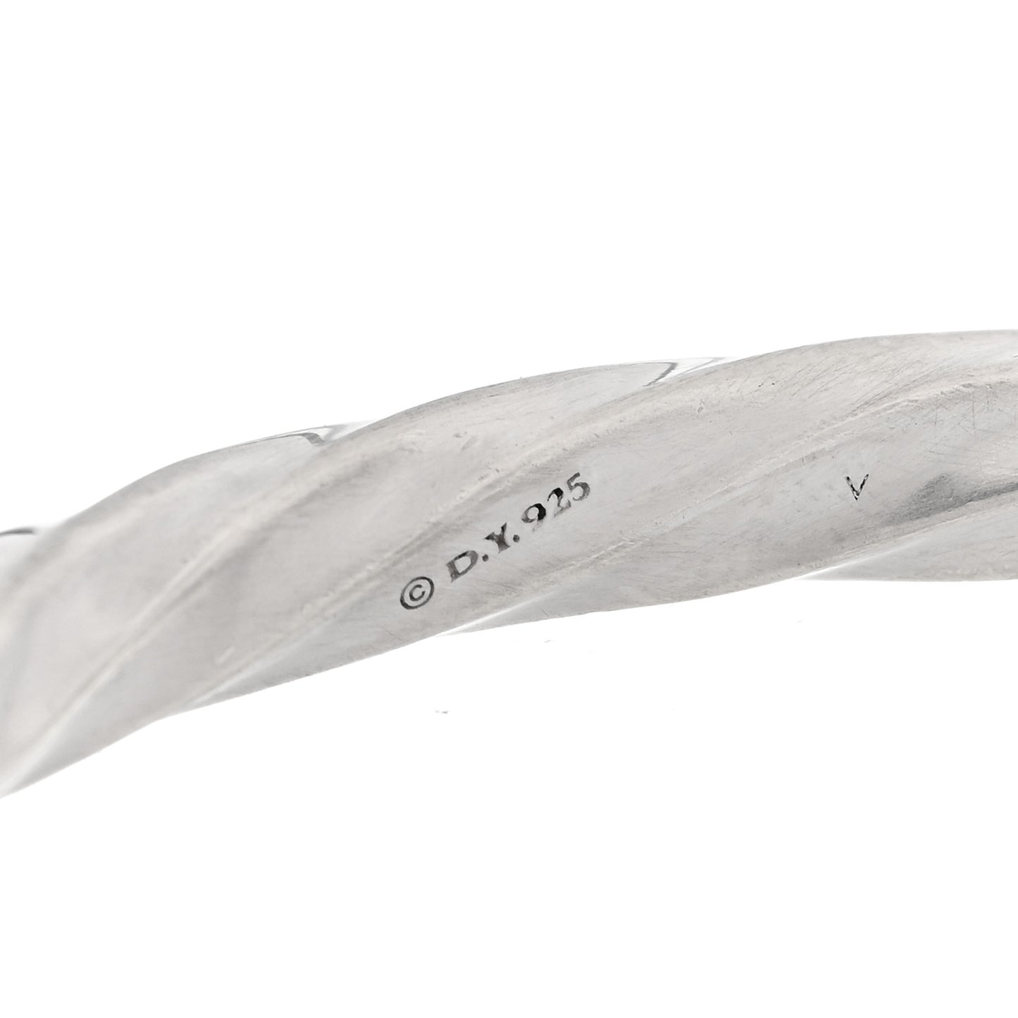 Sterling Silver 6mm DY Helios Cuff Bracelet