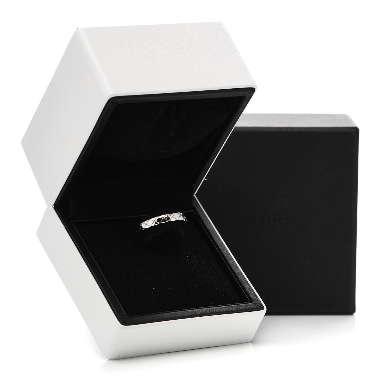 18K White Gold Mini Coco Crush Ring 50 5.25
