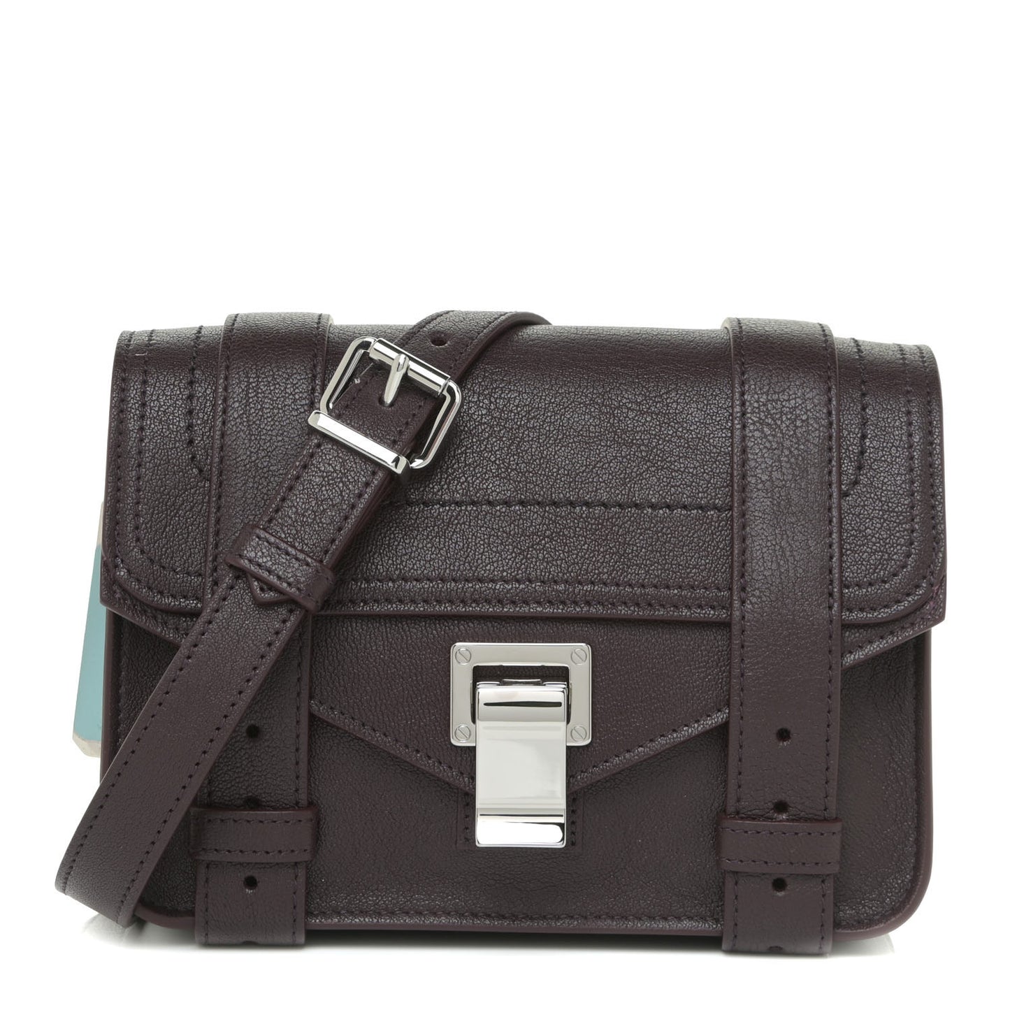 Lambskin PS1 Mini Crossbody Chocolate Plum