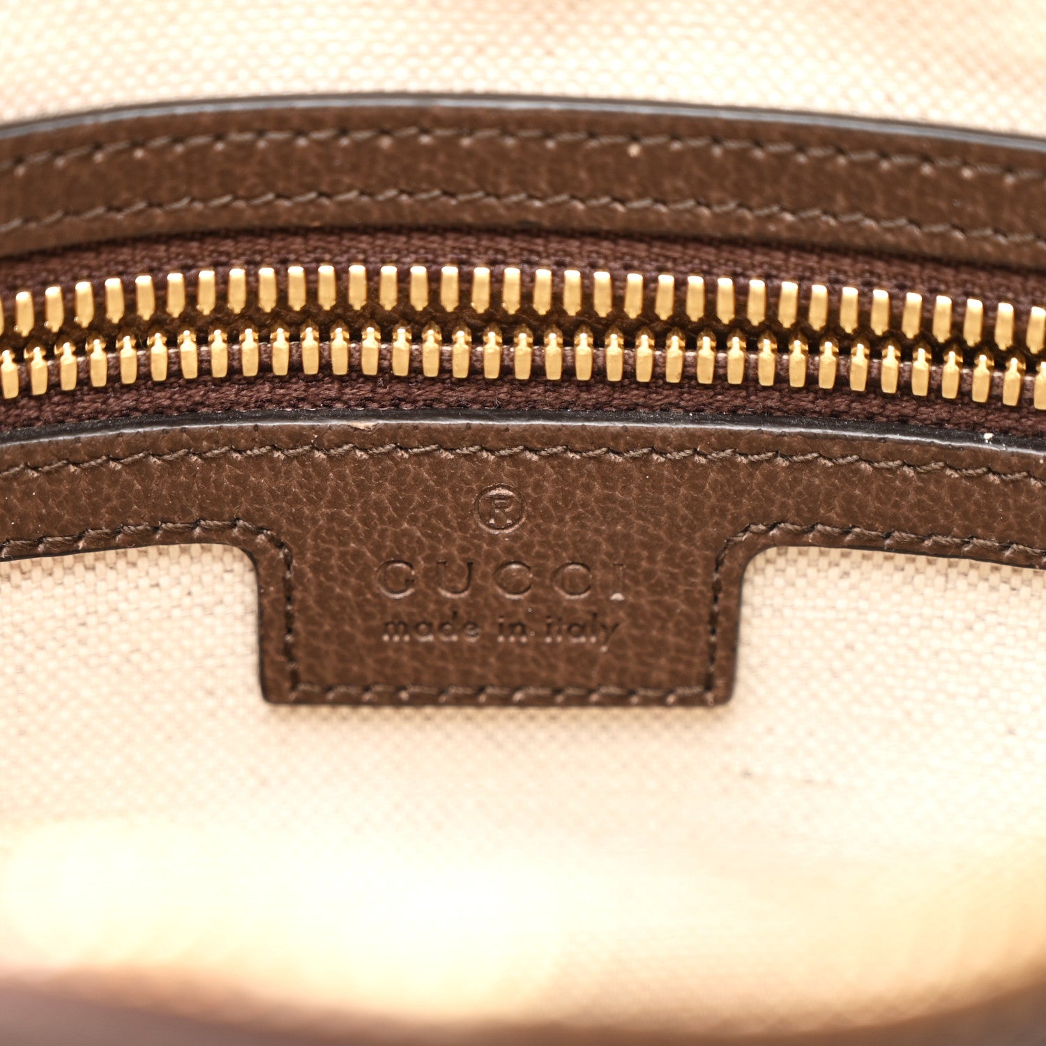 Gucci Monogram Jumbo GG Textured Dollar Calfskin Web Messenger Shoulder Bag Camel Ebony New Acero 6 of 13