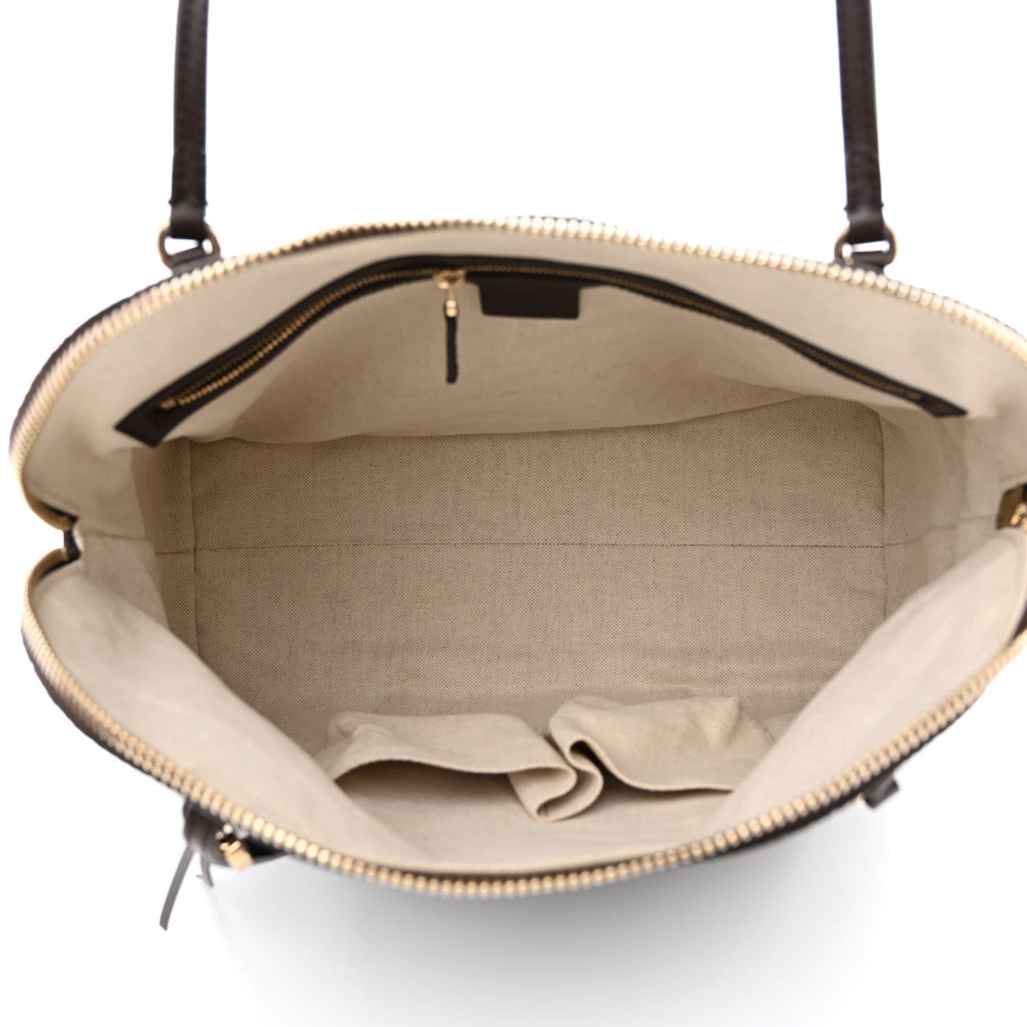 Guccissima Medium Bree Shoulder Bag Chocolate