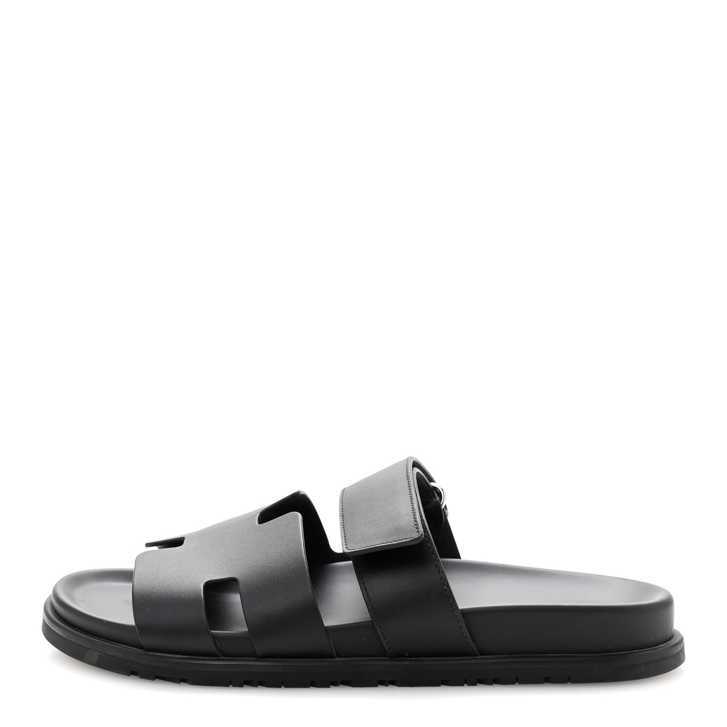 Calfskin Womens Chypre Sandals 40 Black