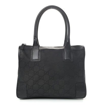 Gucci Nylon Monogram Tote Bag Black 1 of 6
