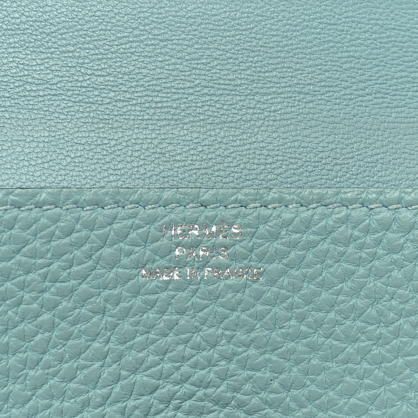 Togo Dogon Card Case Key Holder Bleu Atoll