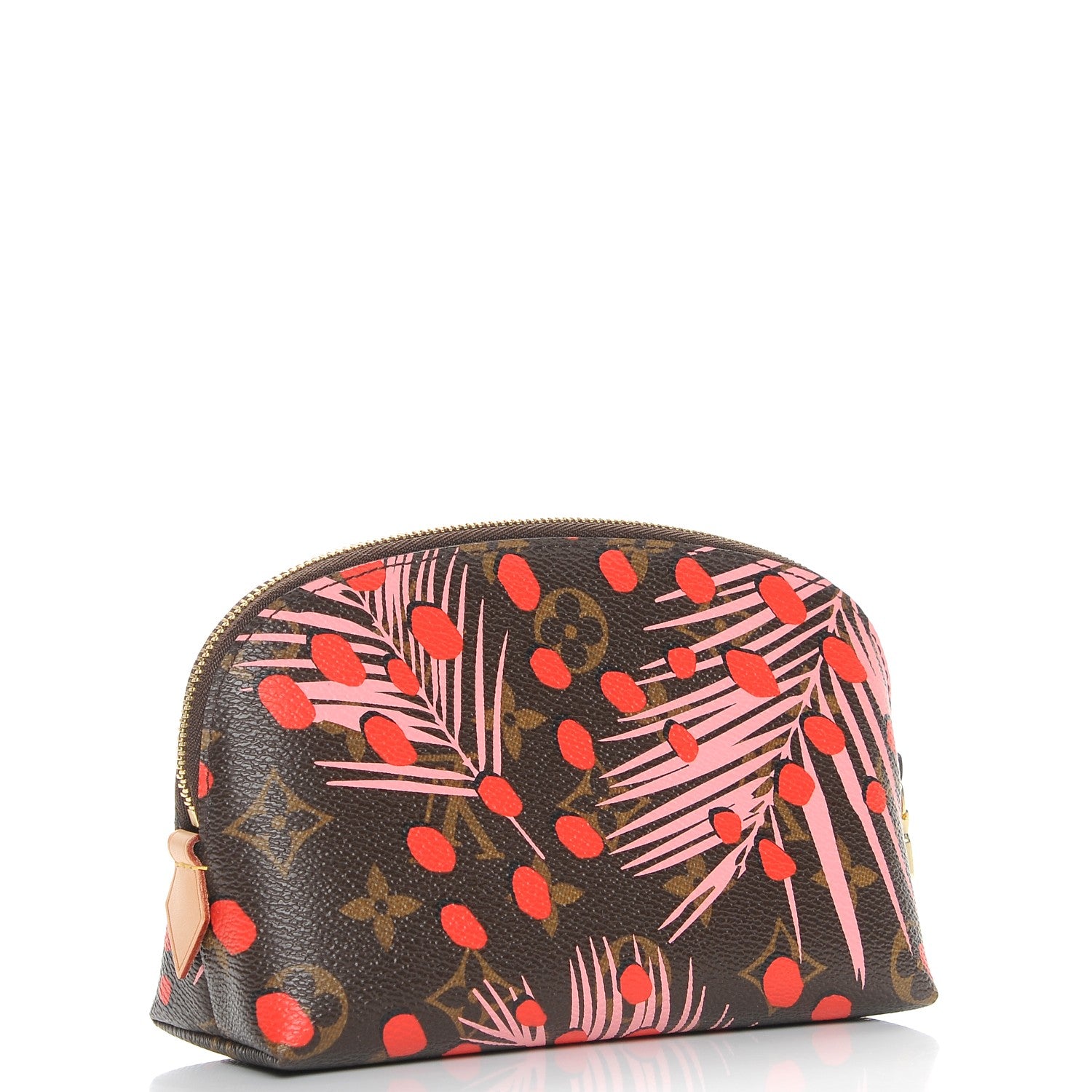 Louis Vuitton Monogram Jungle Dots Cosmetic Pouch Sugar Pink Poppy 3 of 7