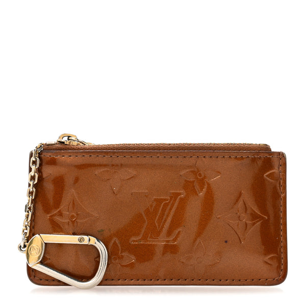 Louis Vuitton Vernis Key Pochette Bronze 1939131 – FASHIONPHILE