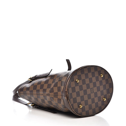 Louis Vuitton Damier Ebene Marais Bucket 23 4 of 19