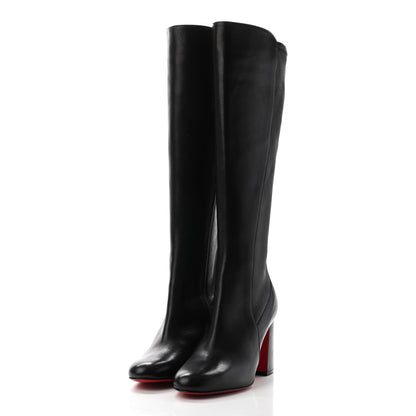 Christian Louboutin Nappa Tagastretch Knee High Boots 36 Black 3 of 10