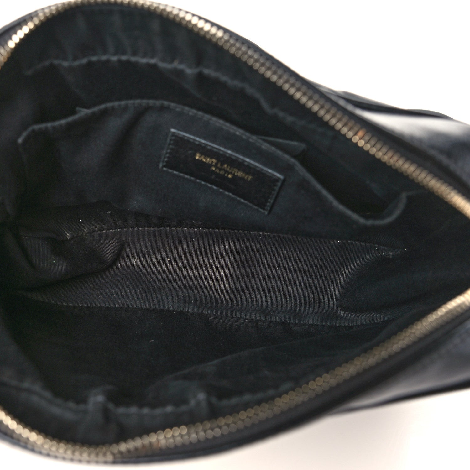 Saint Laurent Calfskin Matelasse Monogram Lou Camera Bag Black 5 of 10