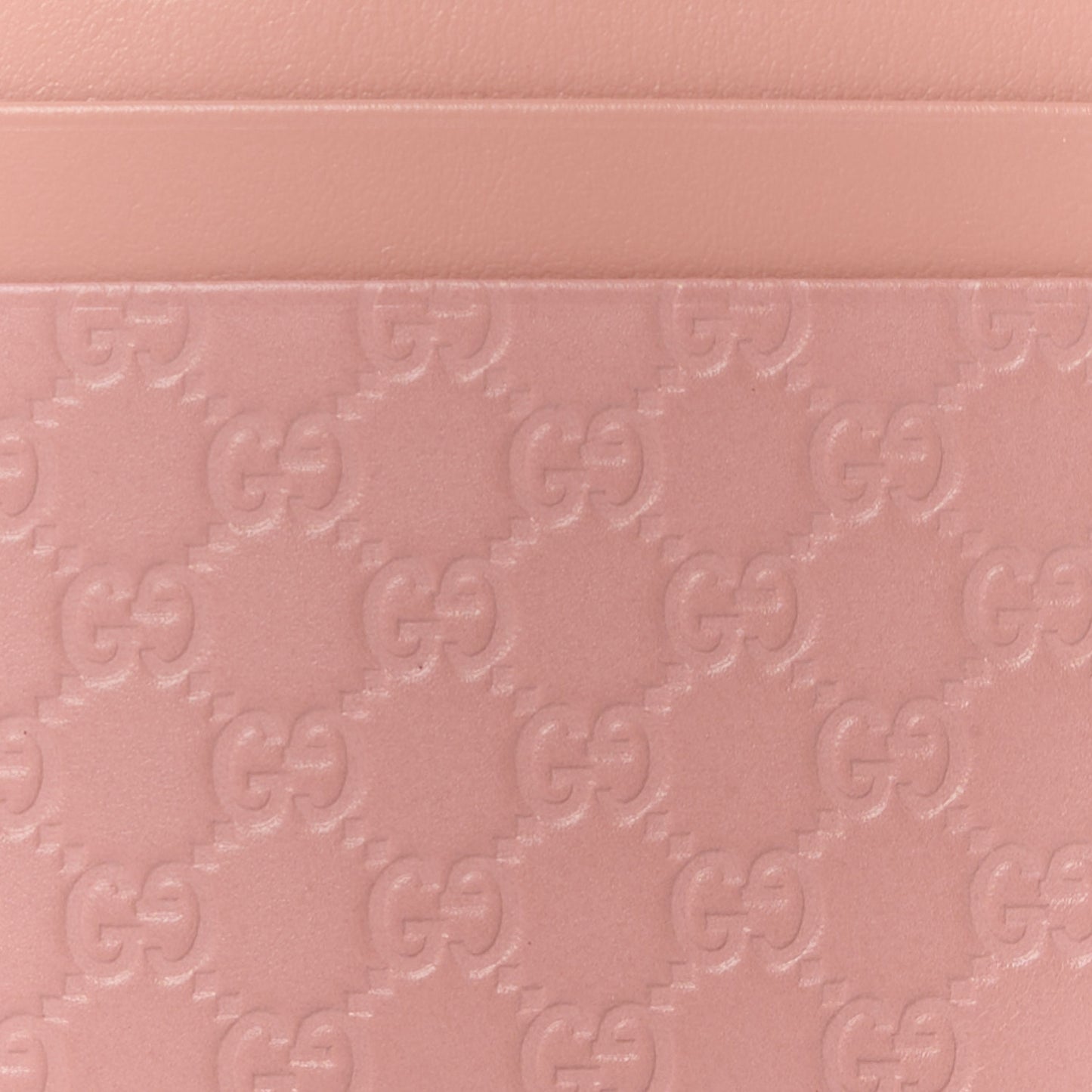 Microguccissima Card Holder Soft Pink