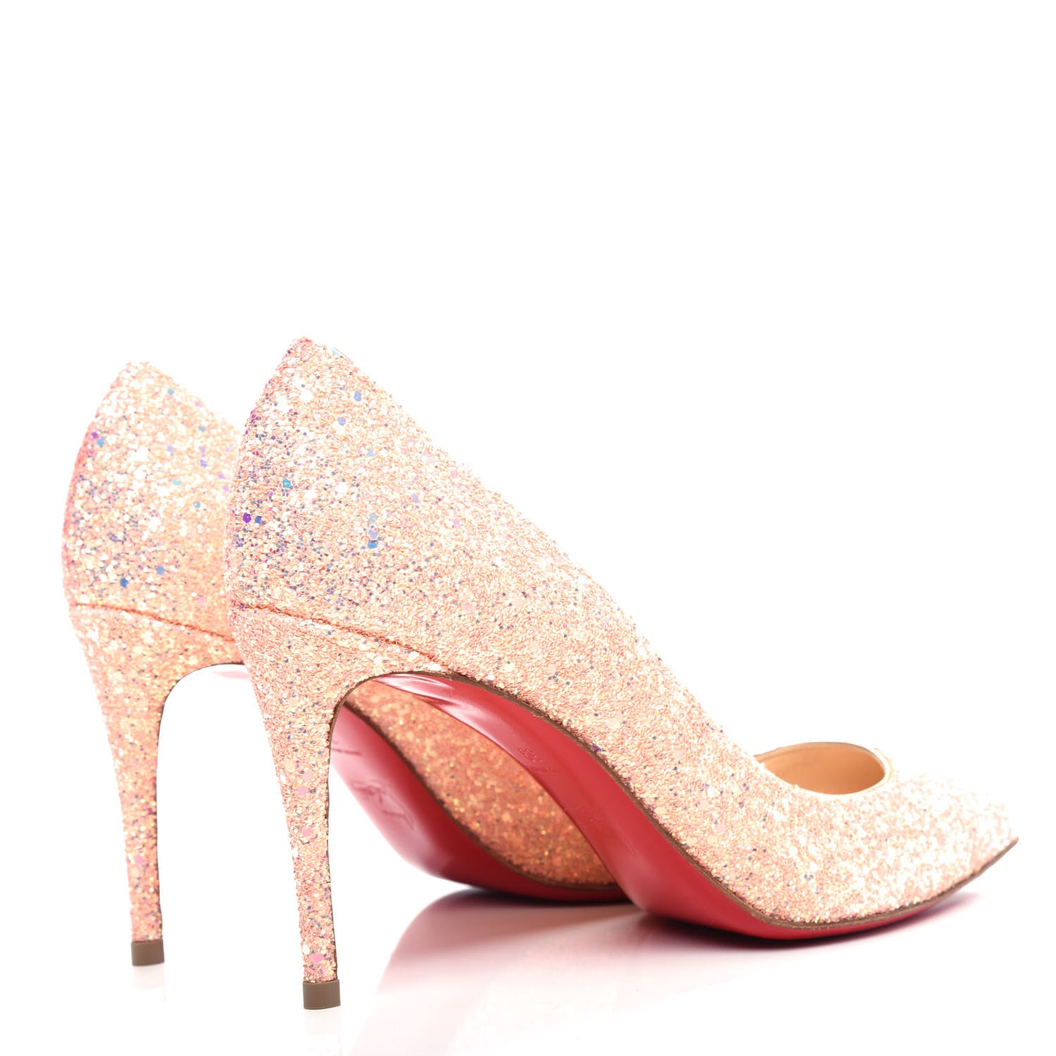 Christian Louboutin Glitter Pigalle Follies Dragonfly 85 Pumps 39 Pompadour 4 of 12