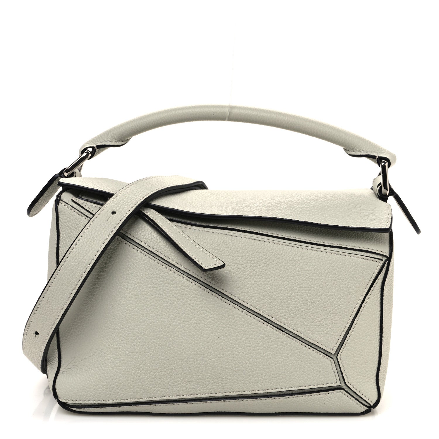 Loewe Grained Calfskin Small Puzzle Bag Light Celadon 1 of 9