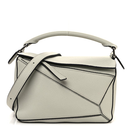 Loewe Grained Calfskin Small Puzzle Bag Light Celadon 1 of 9