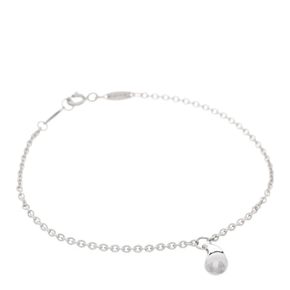 Tiffany Sterling Silver Elsa Peretti Teardrop Charm Bracelet 1 of 6