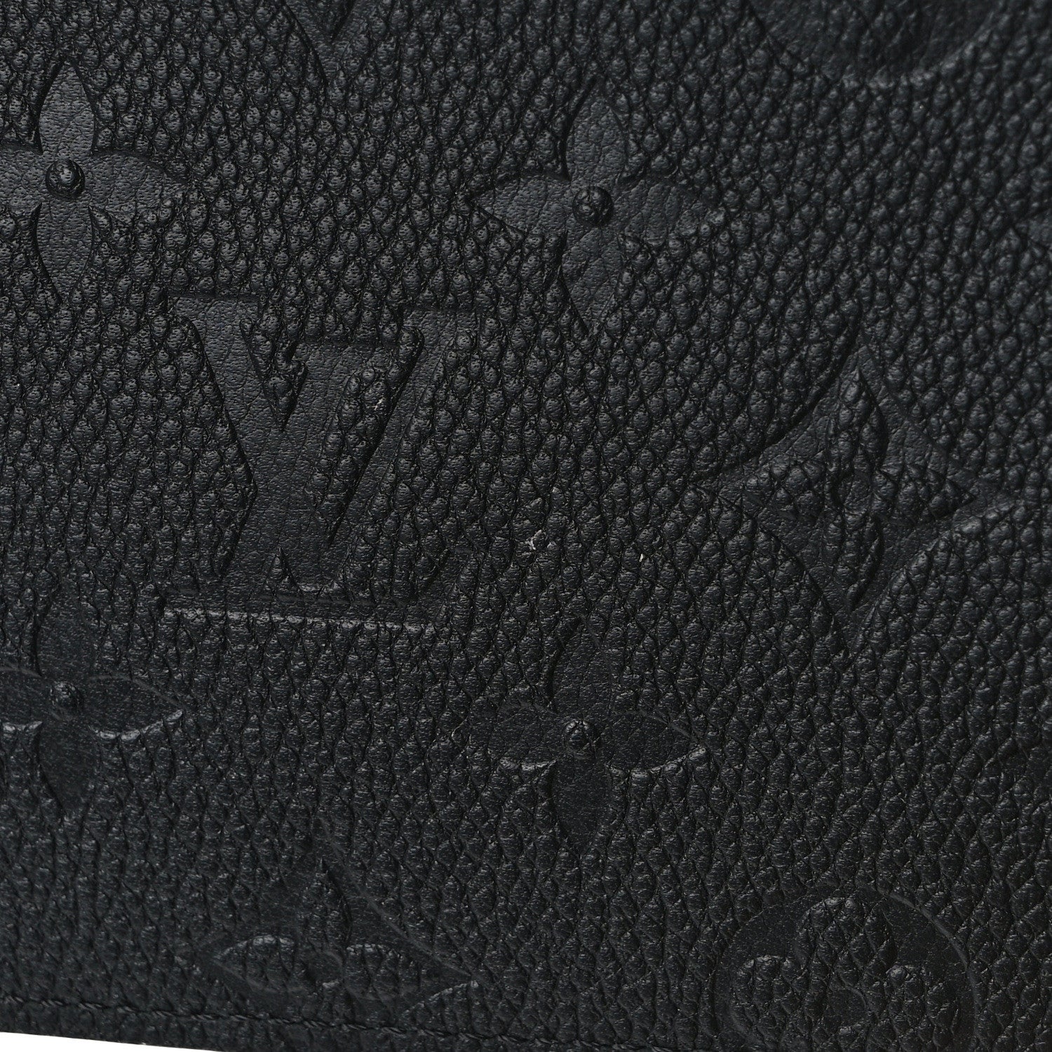 Louis Vuitton Empreinte Felicie Chain Wallet Zippered Insert Black 7 of 7