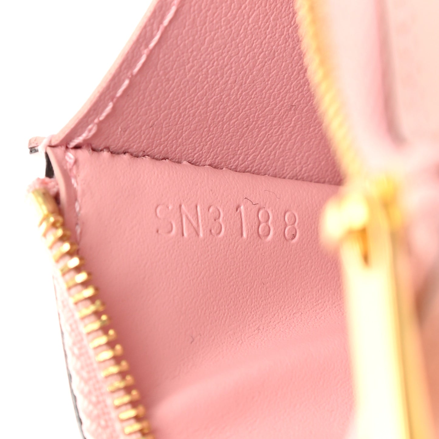 Patent Miroir Venice Card Holder Rose Ballerine