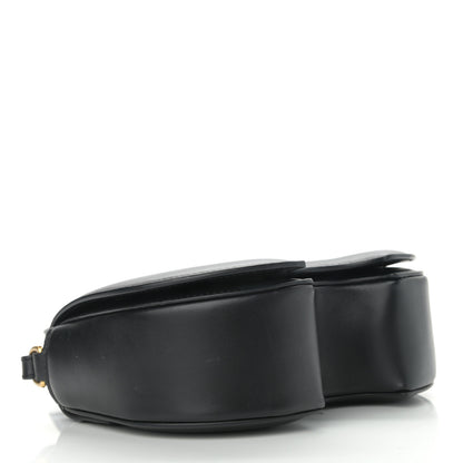 Off-White OFF WHITE Calfskin Burrow Saddle Bag Black 4 of 13