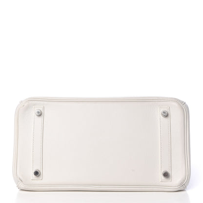 Hermes Swift Birkin 30 White 6 of 51