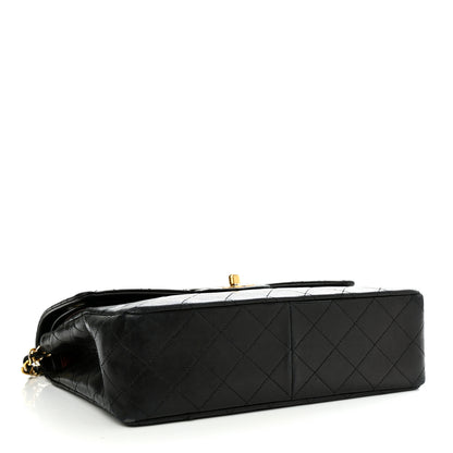 Chanel Lambskin Quilted Medium Double Flap Black 4 of 14