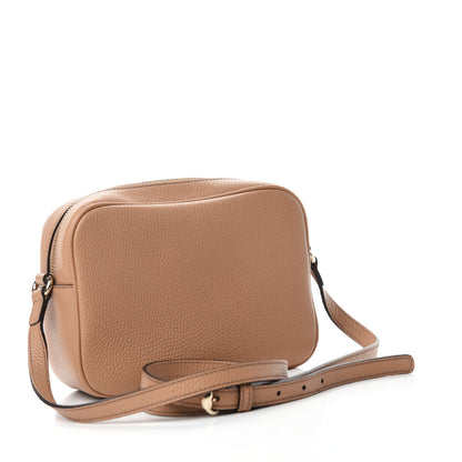 Gucci Pebbled Calfskin Small Soho Disco Bag Rose Beige 3 of 10