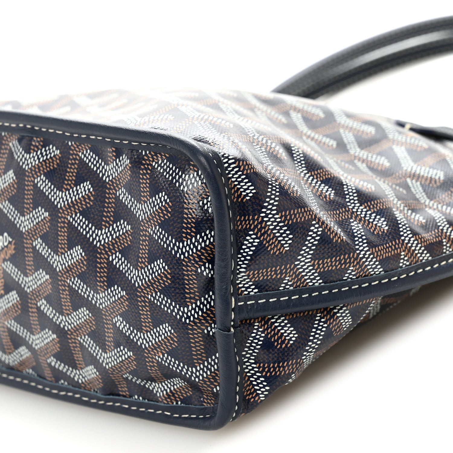 Goyard Goyardine Reversible Mini Anjou Navy 15 of 16