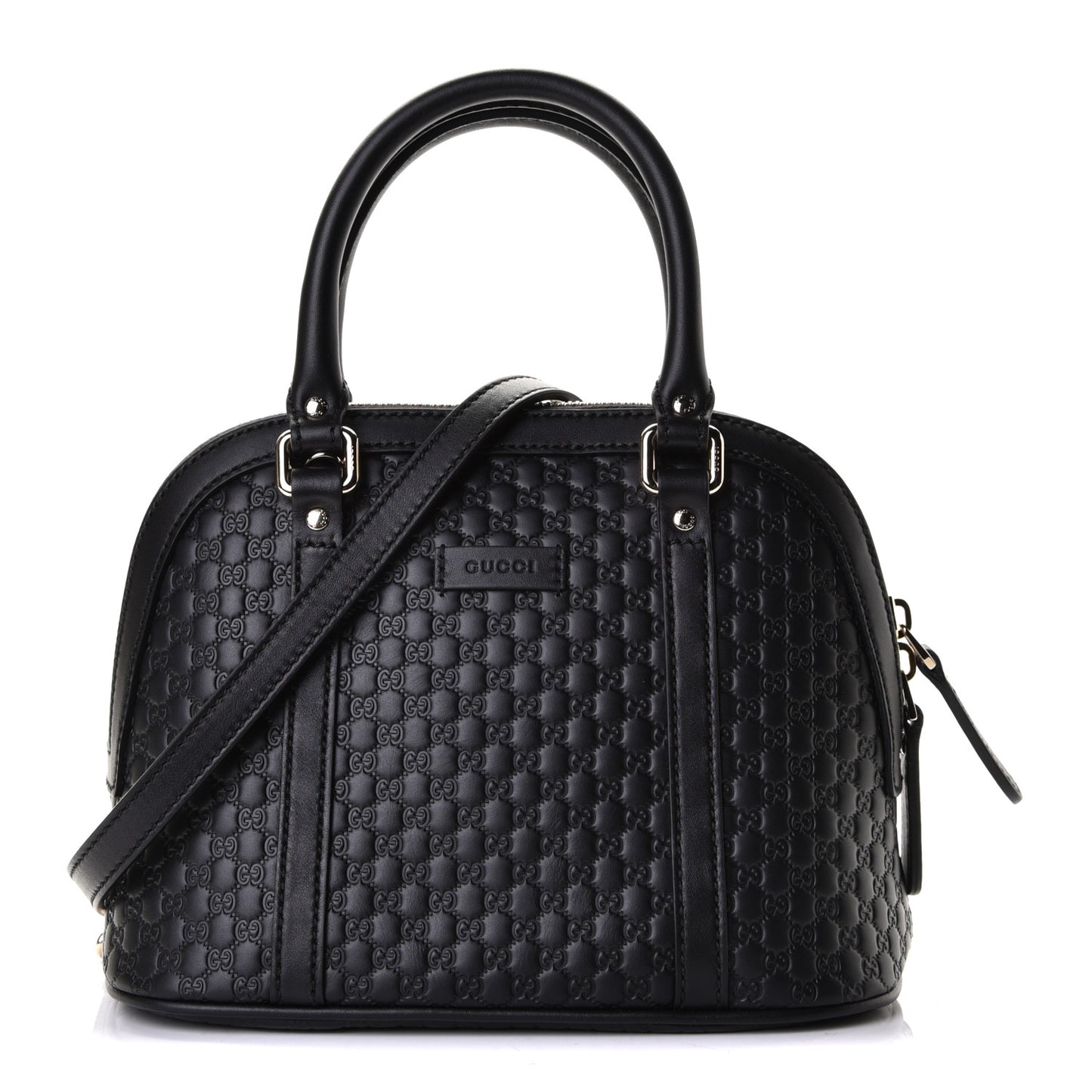 Microguccissima Mini Dome Bag Black