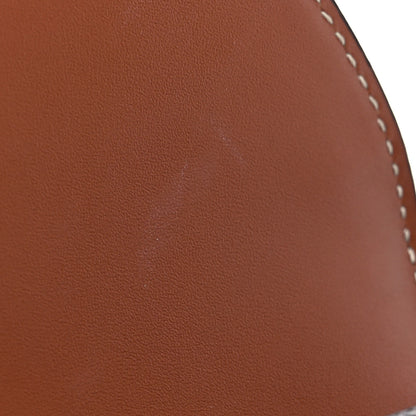 Celine Calfskin Triomphe Canvas Besace Tan 11 of 11